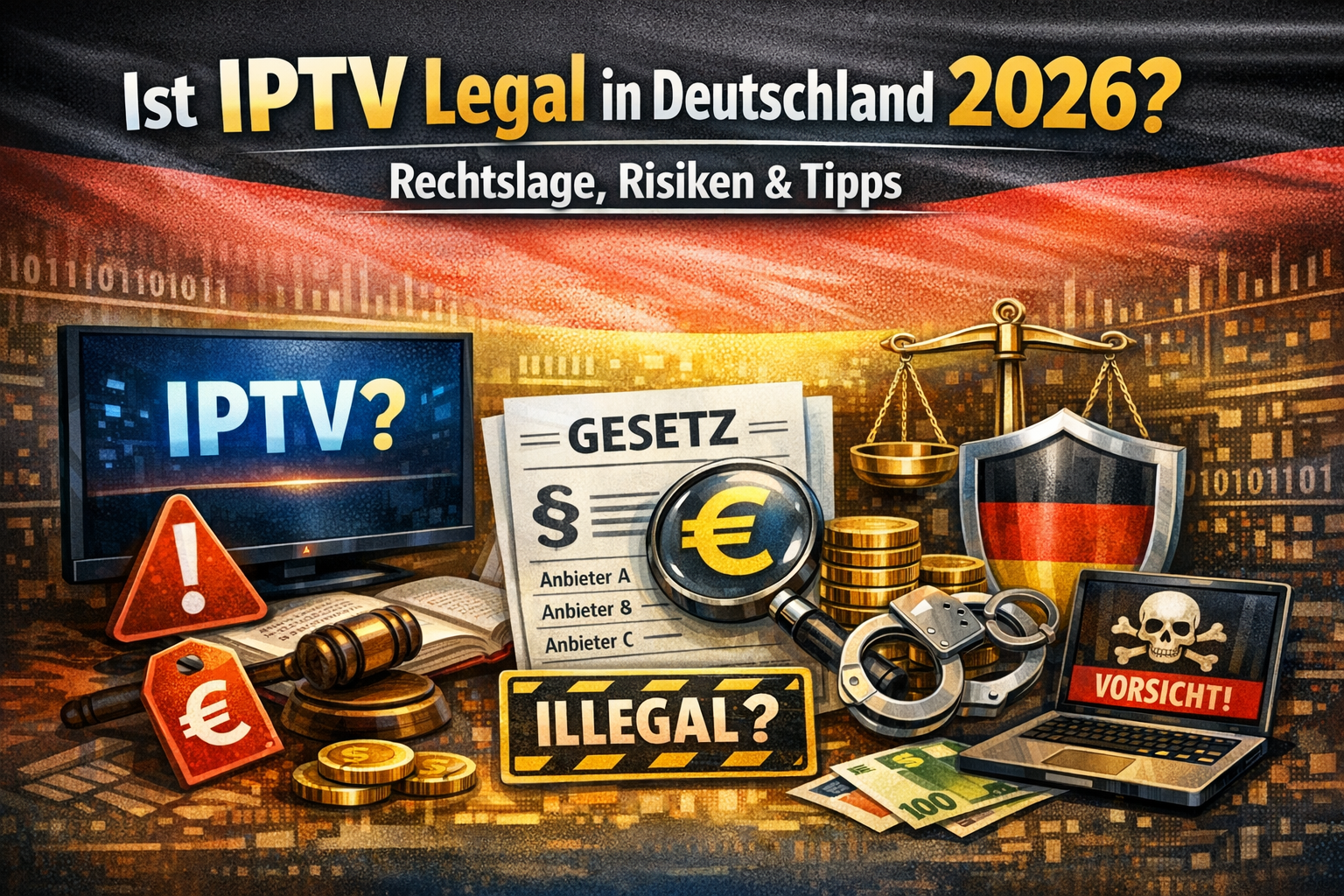 Ist IPTV Legal in Deutschland 2026? Rechtslage, Risiken & Tipps